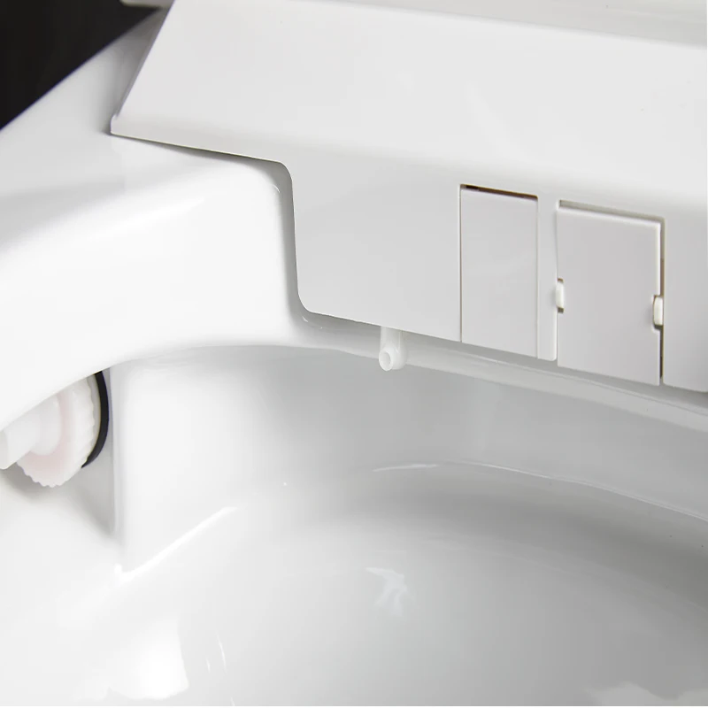 Smart Bidet Toilet Seat with AUTO Tankless Toilet with Remote Control Smart Lady care Wash Nozzle Water Closet smart Toilet