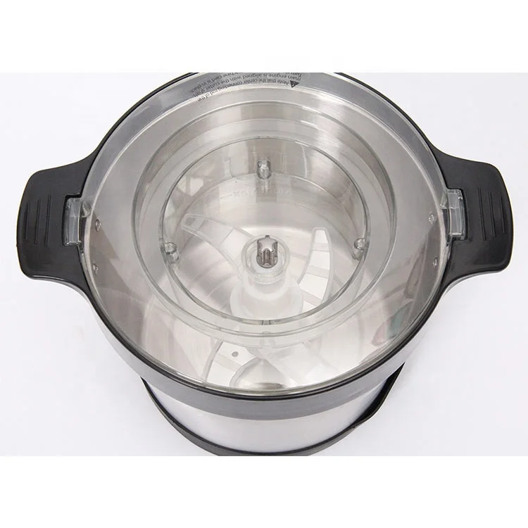 10L big capacity  vegetable food meat chopper portable stainless steel  electric meat grinder