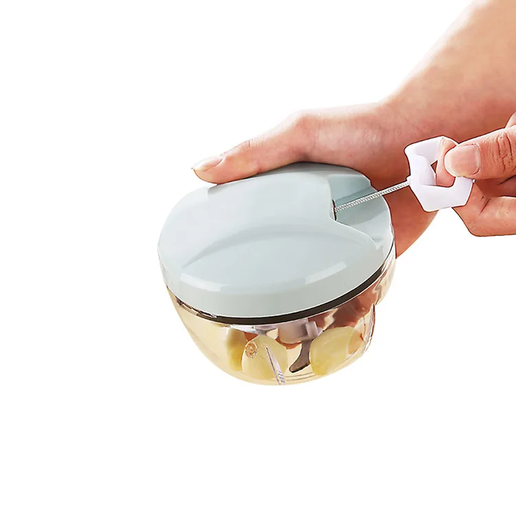 
Amazon Hot Sale Garlic Manual Mini Garlic Masher Small Hand-pulled Function Garlic Masher Vegetable Cutter Meat Cutter 