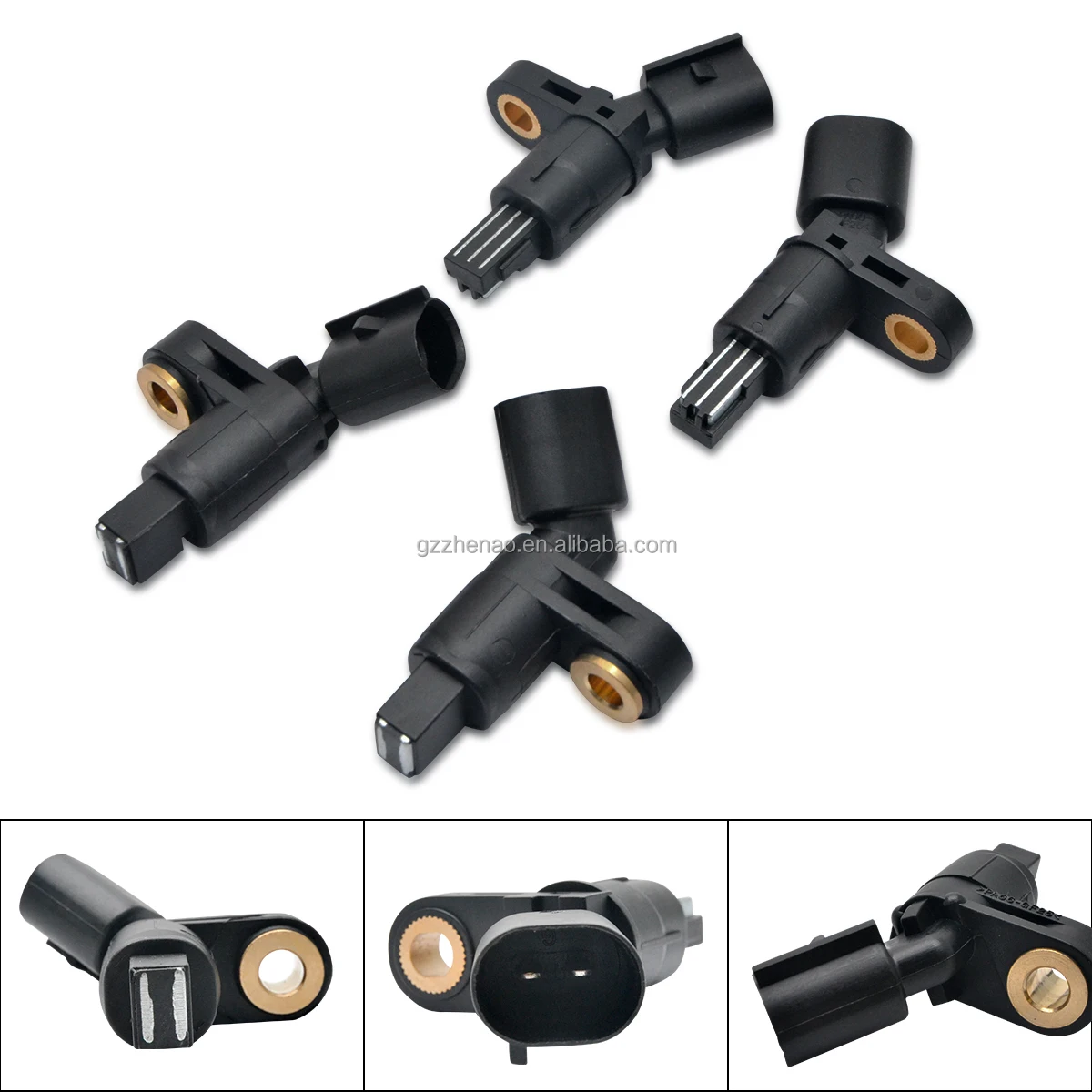 4Pcs ABS Speed Sensor Wheel Front Tail Left Right Car Sensor Accessories For Volkswagen Audi Seat Skoda 1J0927803 1J0927804