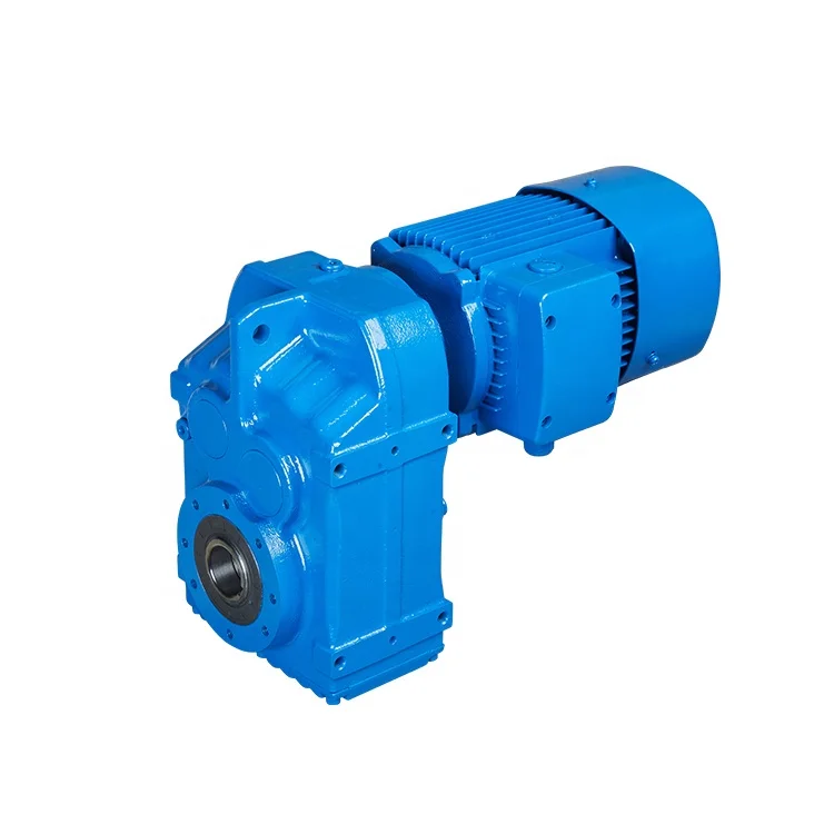 solid shaft output parallel multi speed helic gear motor reducer with brake for 10 tonne and 5 tonne gantry hoist