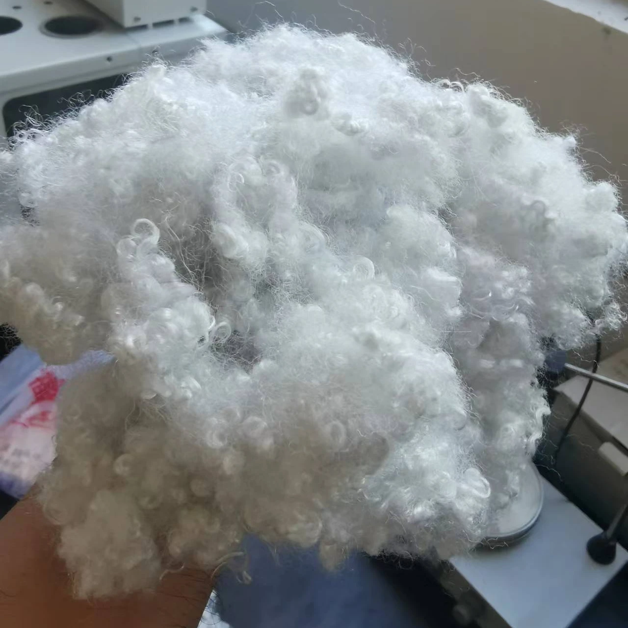 wholesale 7d 64mm HCS recycled polyester staple fiber for Pillow and sofa filling