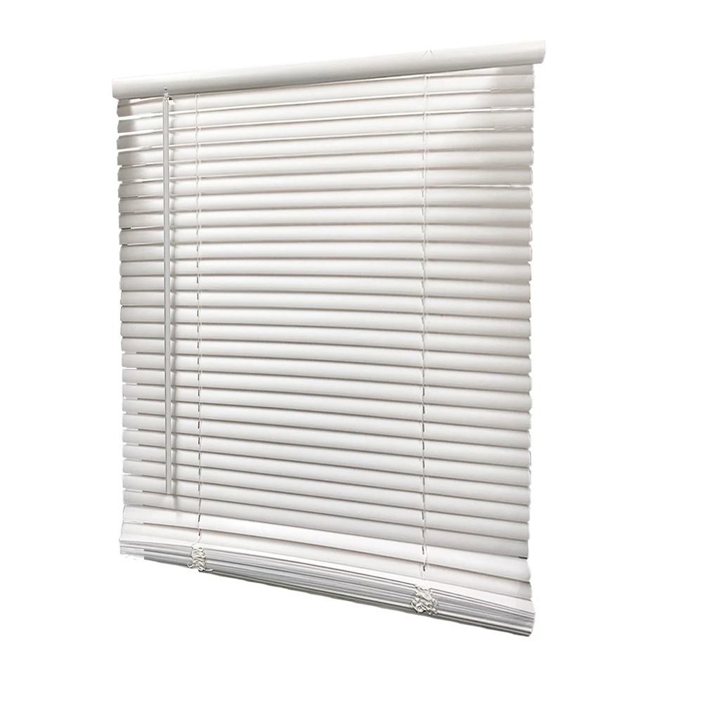 Cordless Window Vinyl Venetian Mini PVC Blind 1 Window PVC Venetian Blind with Factory Prices OEM Window Cordless PVC Blinds