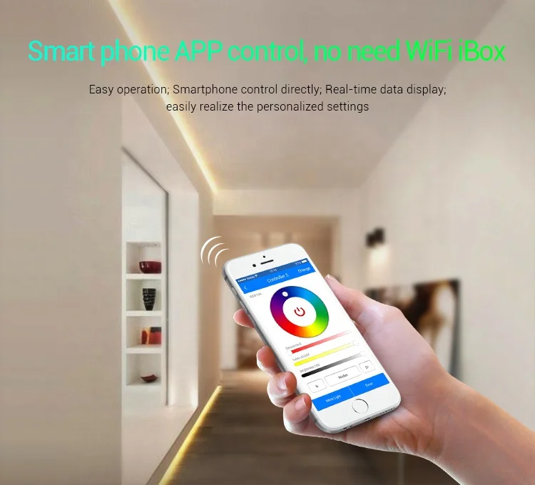 Mipboxer Mi light 5-канальный RGB CCT 5 Kanal 12V 24V 36V WiFi Alexa Google WL5 умный светодиодный контроллер
