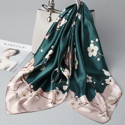 90x90 square silk scarves 90 cm silk scarf 90*90cm