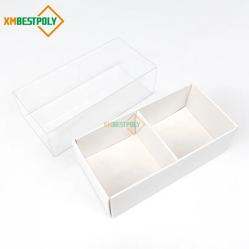 Custom 2 Pack Macaron Cookie Paper Packaging Gift Box With Divider Insert For Dessert Donut Cake Boxes