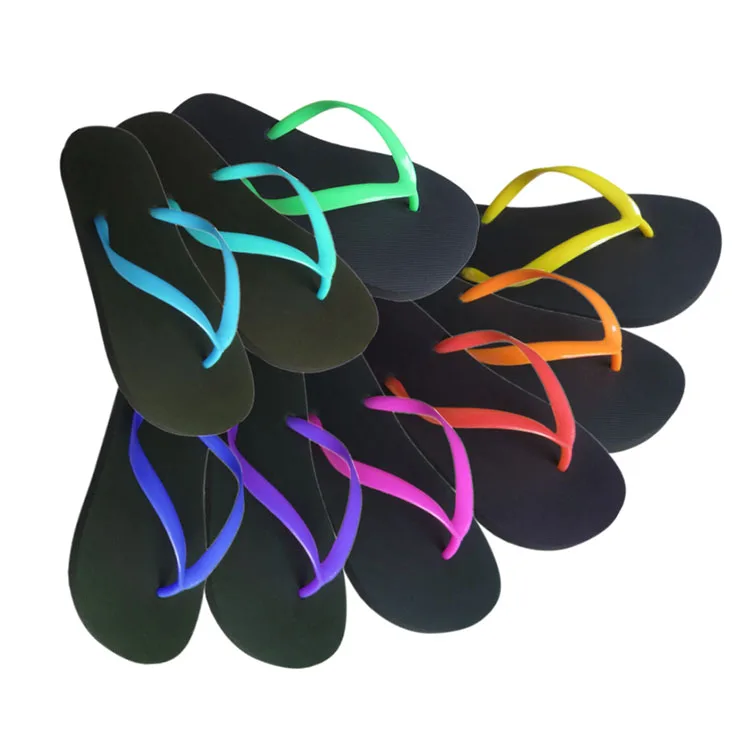 
Oem Pe Eva Sole Pvc Upper Beach Style Hot Popular Comfortable Colors Summer Basic Slipper Rubber Lady Outdoor Flip Flops 