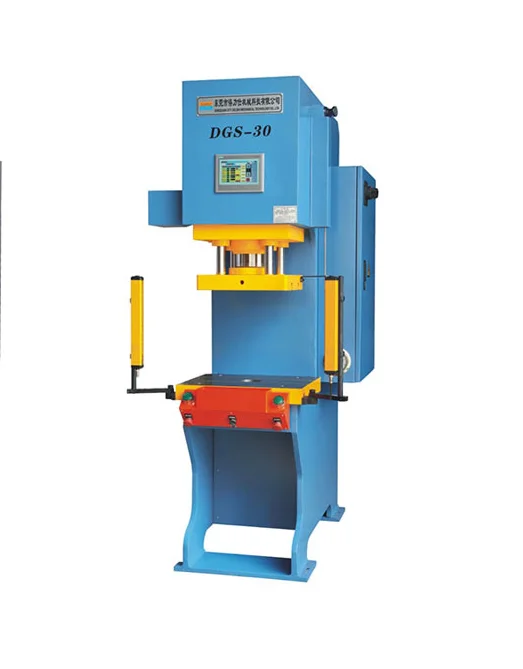 Large vertical forging fitting metal high precision 5 ton c type hydraulic power press machine