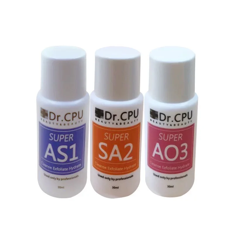 
2020 Dr. CPU AS1 SA2 AO3 Aqua Peeling Concentrated Solution 30ml Hydra Dermabrasion Facial Serum Cleansing 