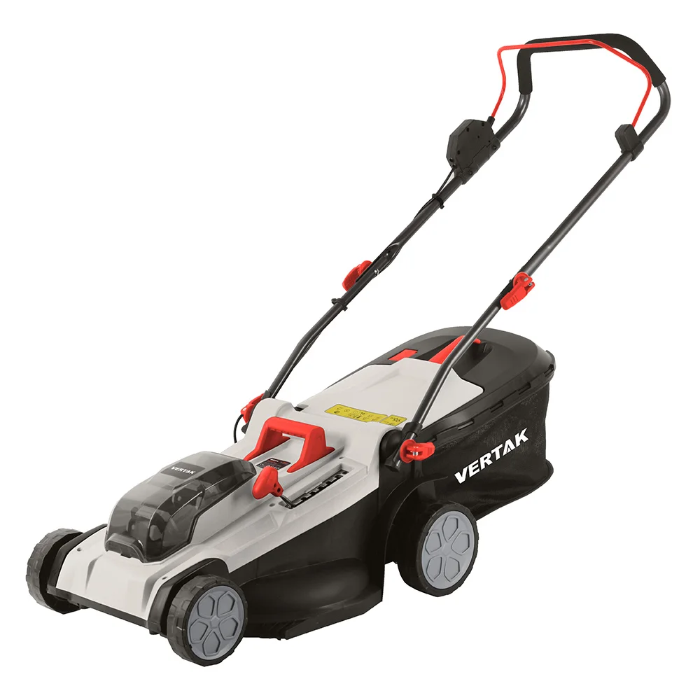 VERTAK new design 2*20V lithium battery cordless lawn mower 430mm cutting width green grass cutter machine