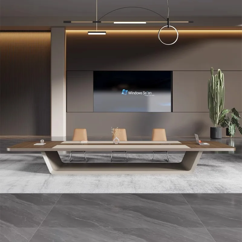 Office Furniture 20 Person Executive Conference Table Chair Meeting Room Table Office Desk Office Table