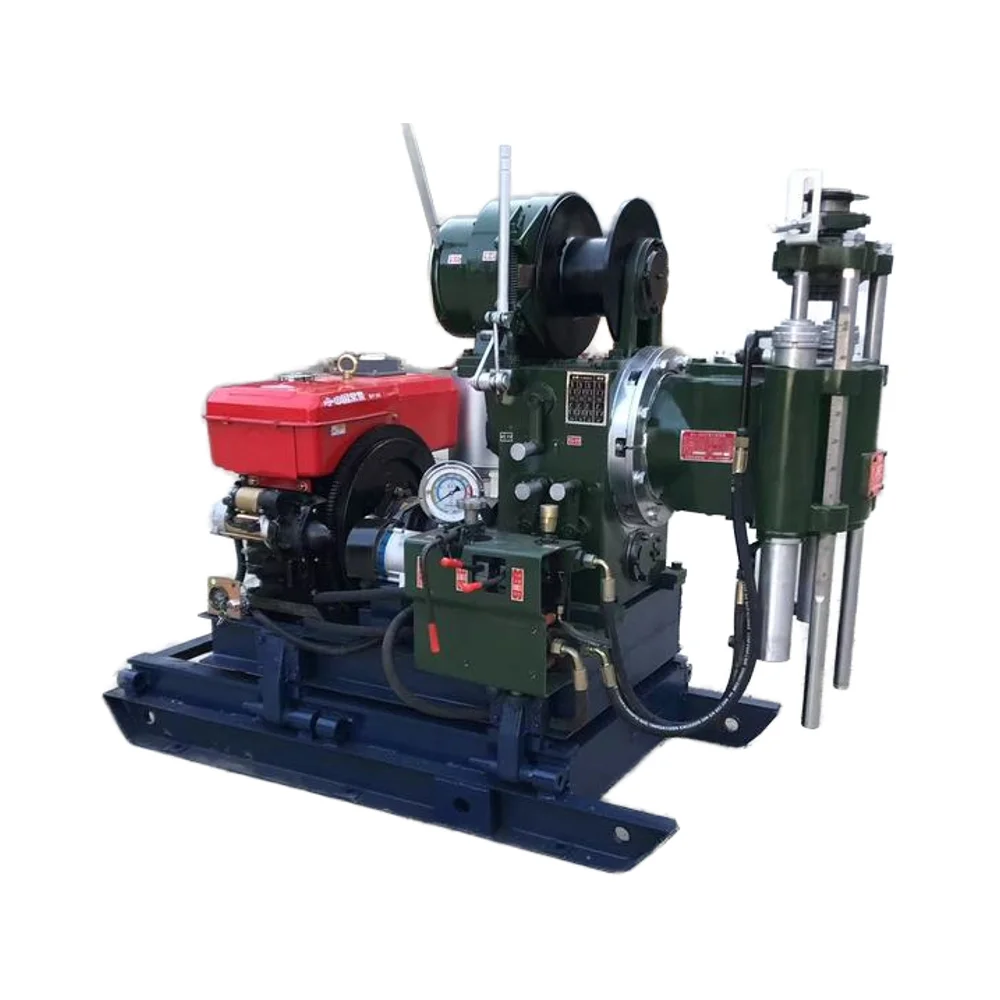 Small Portable Diamond Core Drilling Rig New Condition Diesel Engine Truck Mobility for Ore Tunnel Rock Drill Applications