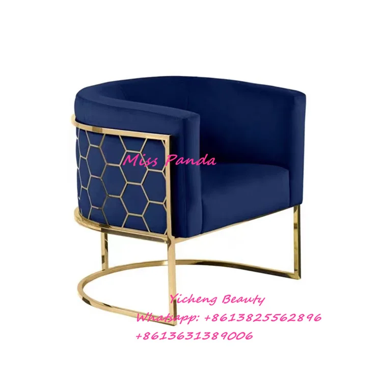 Yicheng beauty factory wholesales sofa chair modern design air leather sofa chairs modern waiting area chairs from China