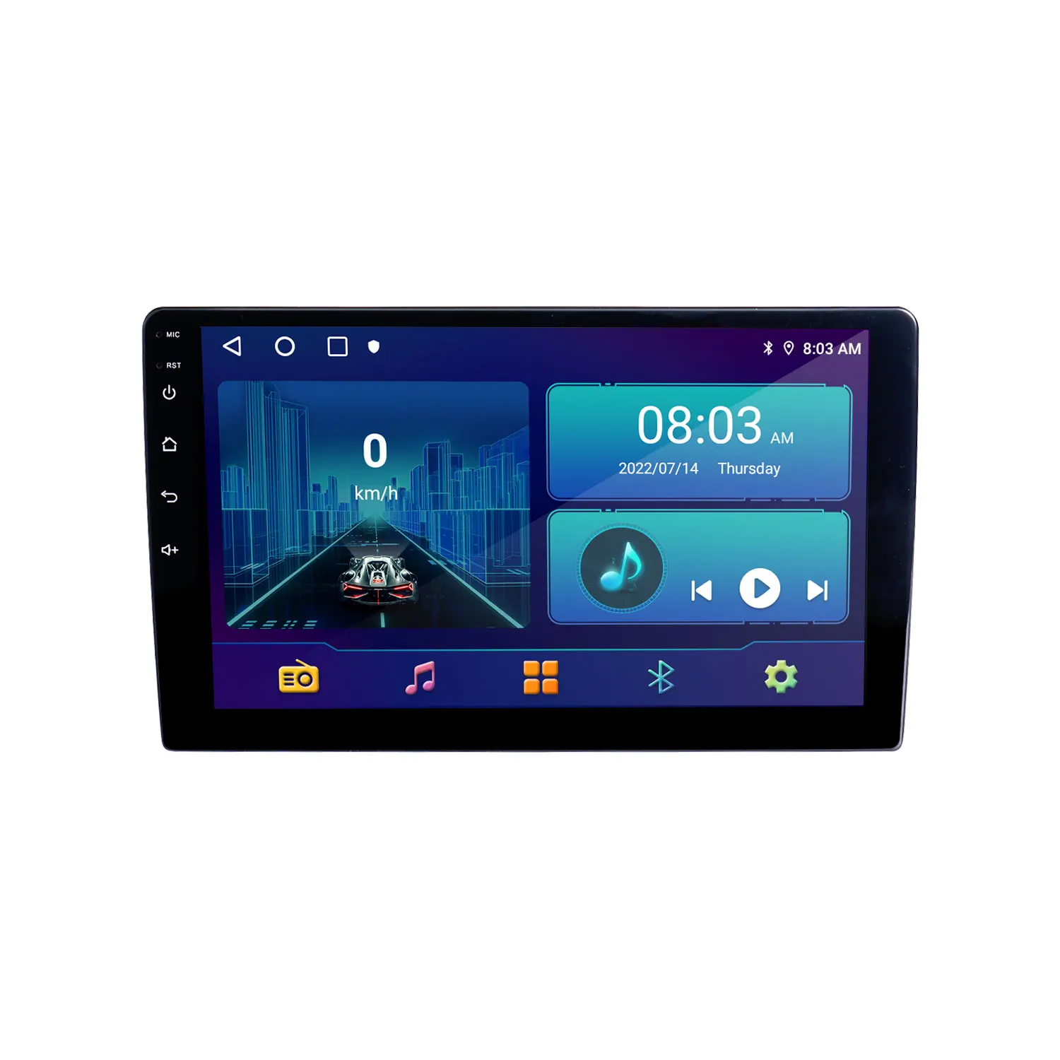 7-дюймовый Mtk8163 1 + 16 Гб поддерживают беспроводную Carplay для Toyota Camry 2006-2011 Android автомобильный Dvd плеер