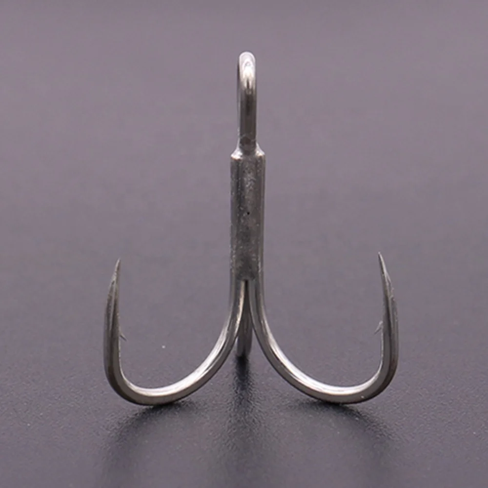 CASTFUN 2# 4# 6# 8# 10#  jig hook Fishing Assist Hook High Carbon Steel Treble Hooks