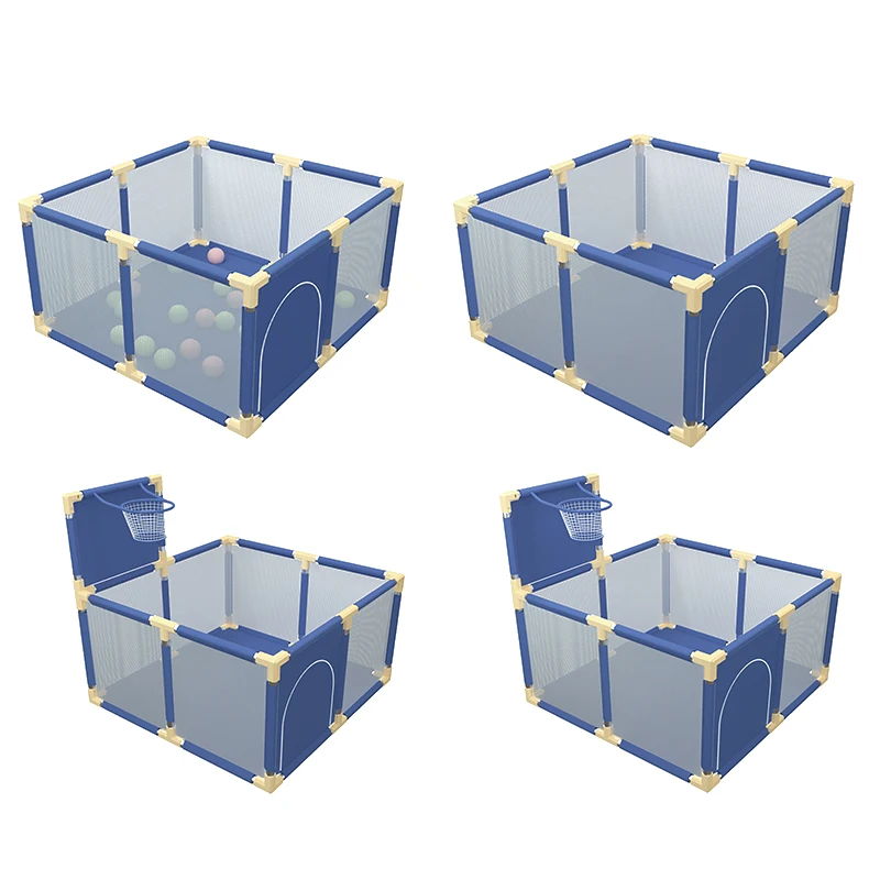Здесь Уважаемый квадратный круглый складной пластиковый сетчатый игровой двор, большая безопасная игровая ворота, забор, манеж для малышей //