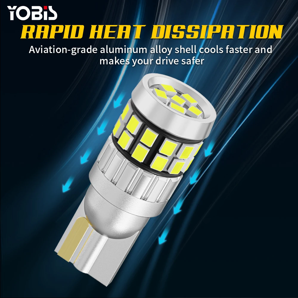 YOBIS Factory Wholesale Competitive Auto Interior T10 168 175 194 2016 30SMD 60V Led width indicate light bulbs