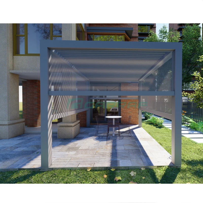 Hot Sale Aluminum Pergola Materials Rainproof For Garden