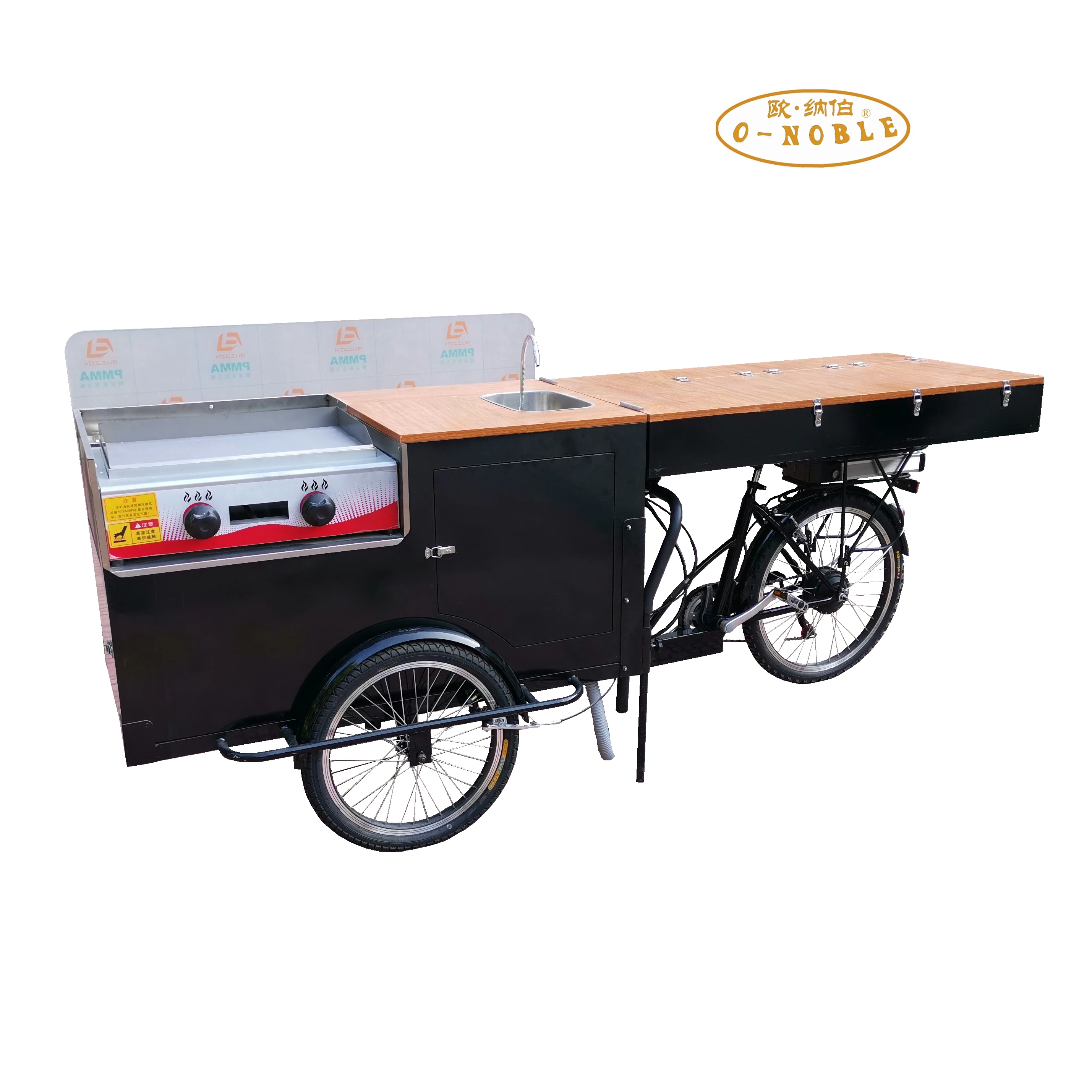 China wholesale Hot Dog bike food trolley Mobile Vending