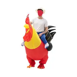 Creative Halloween Party Children Unicorn Animal Props Colorful Inflatable Costumes