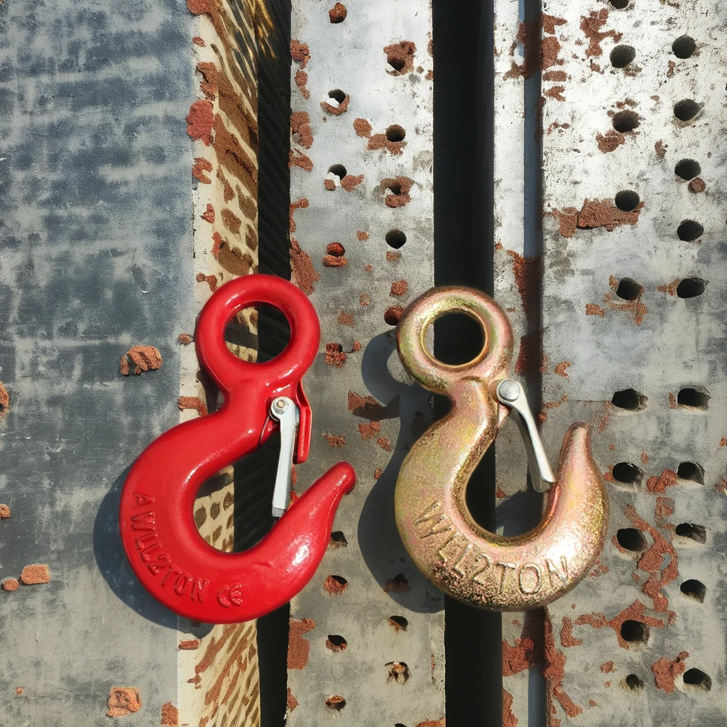 Alloy Steel Eye Sling Hook with Latch for Heavy Industry Hanger Applications