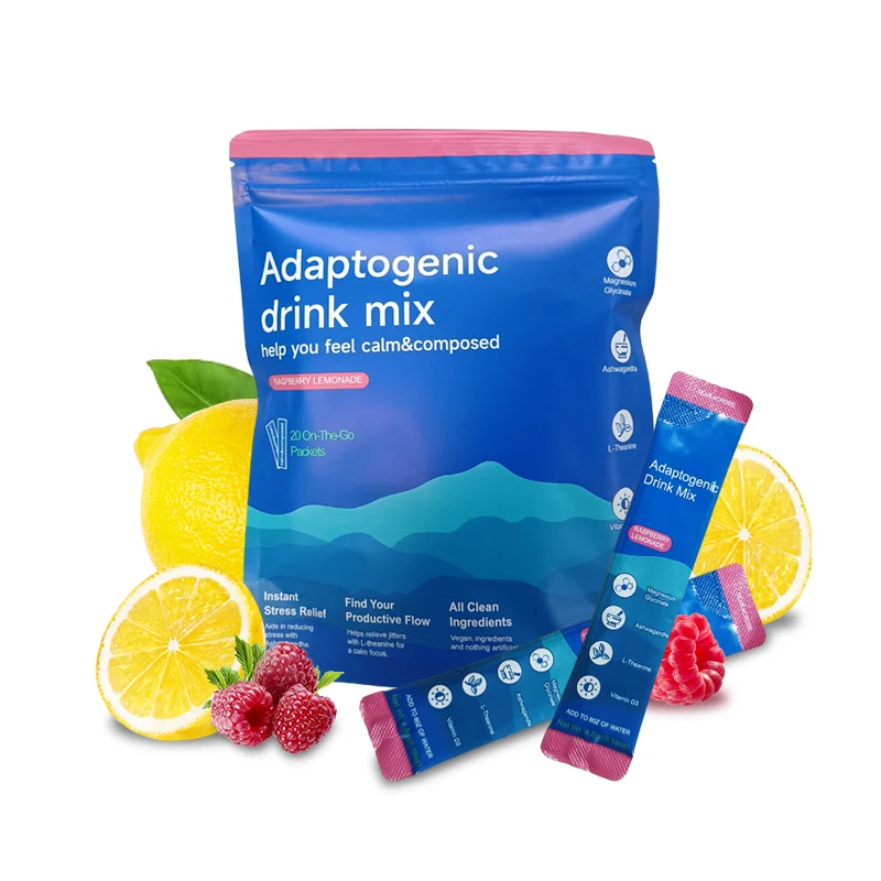 Ready to Ship Supracalm Adaptogenic Drink Ashwagandha L-Theanine Magnesium Glycinate Powder