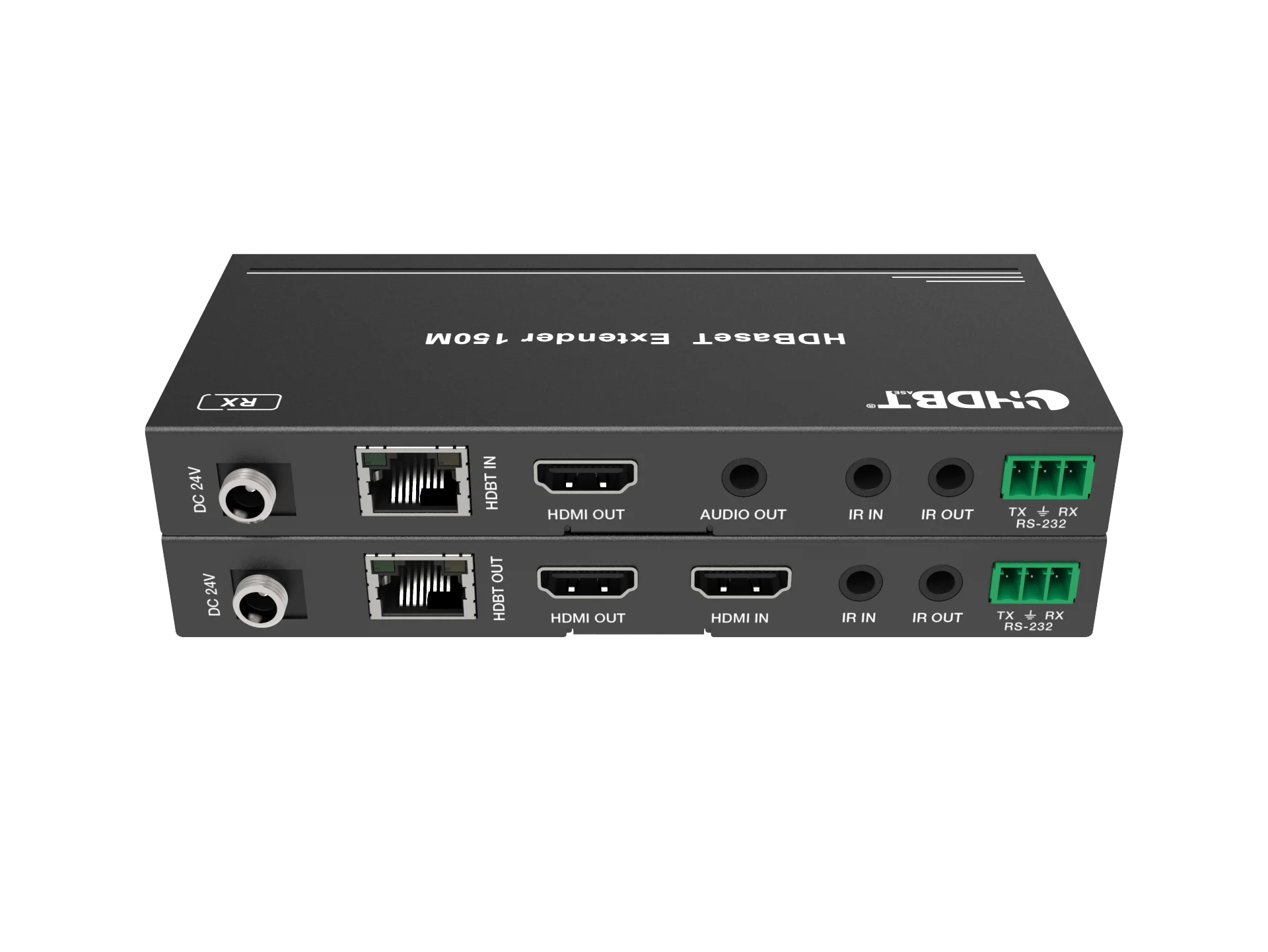 Удлинитель HDMI Corkiit 150m/492ft HDbaset 4K60hz 4:4:4 POC