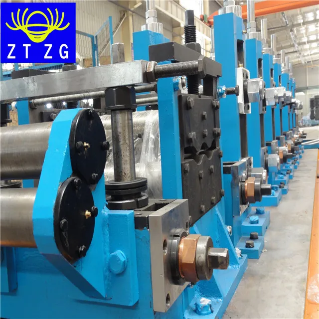 ZTZG China Factory Price ERW Pipe Making Machine for 25-80 mm NB Tube Mill for IS 1239 Standard