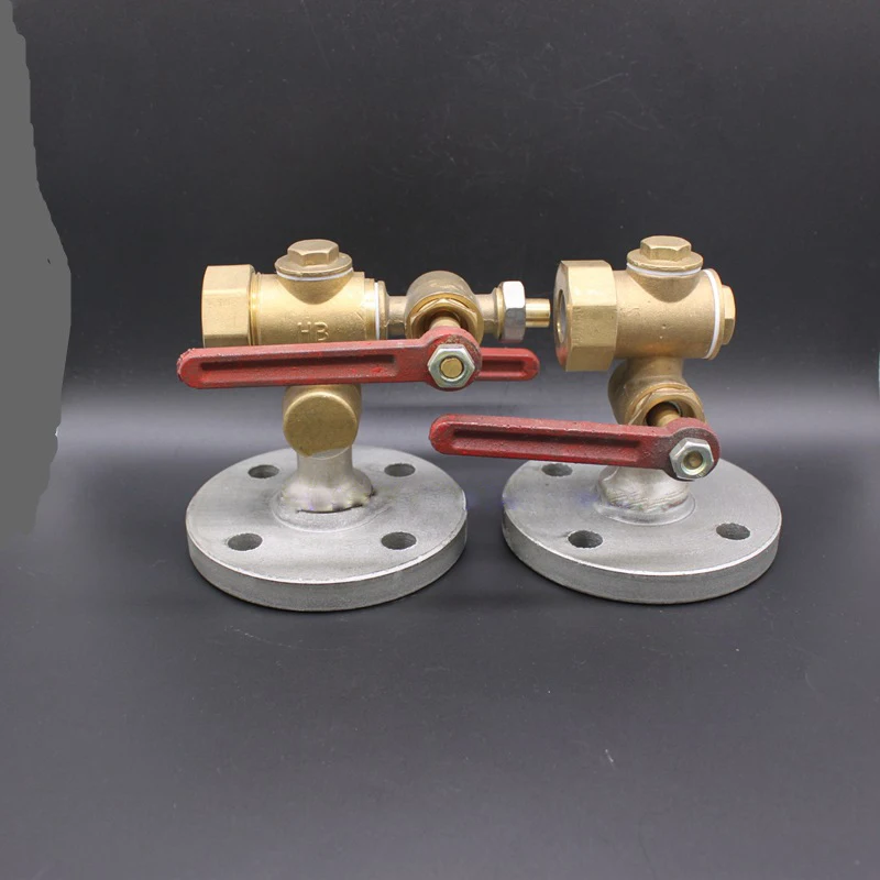BSP NPT  brass material water level gauge valve for boilers water tank level indicator