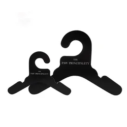 Custom thick cardboard black and white paper hanger for retailer