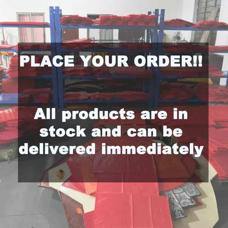 Polyurethane outdoor floor mat concrete stamp mould for sale