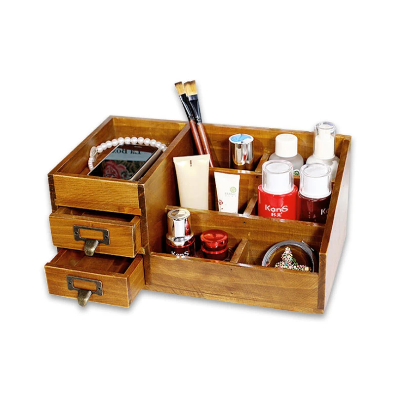  Factory-Direct Corner Floor Rolling Makeup Storage Box