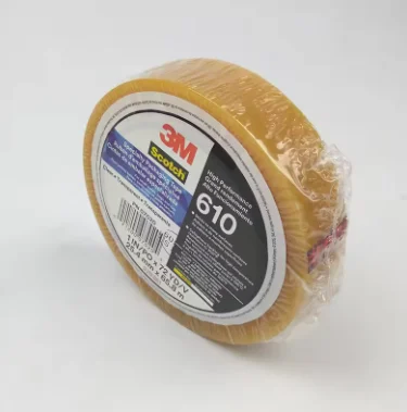 3M 610 Light Duty Packaging Tape 610 Heat Resistant For Testing