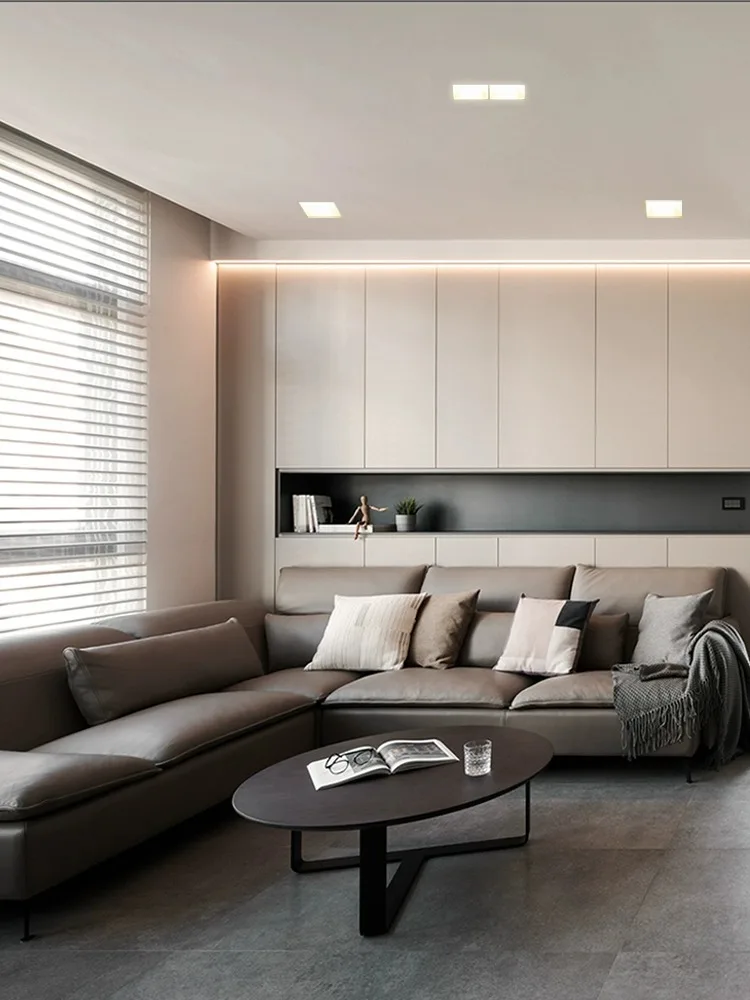 High Quality Anti-Glare ETL 12w 20W Matt Black Matt White Downlights Led Recessed Ip55 Square Trimless Led Downlight