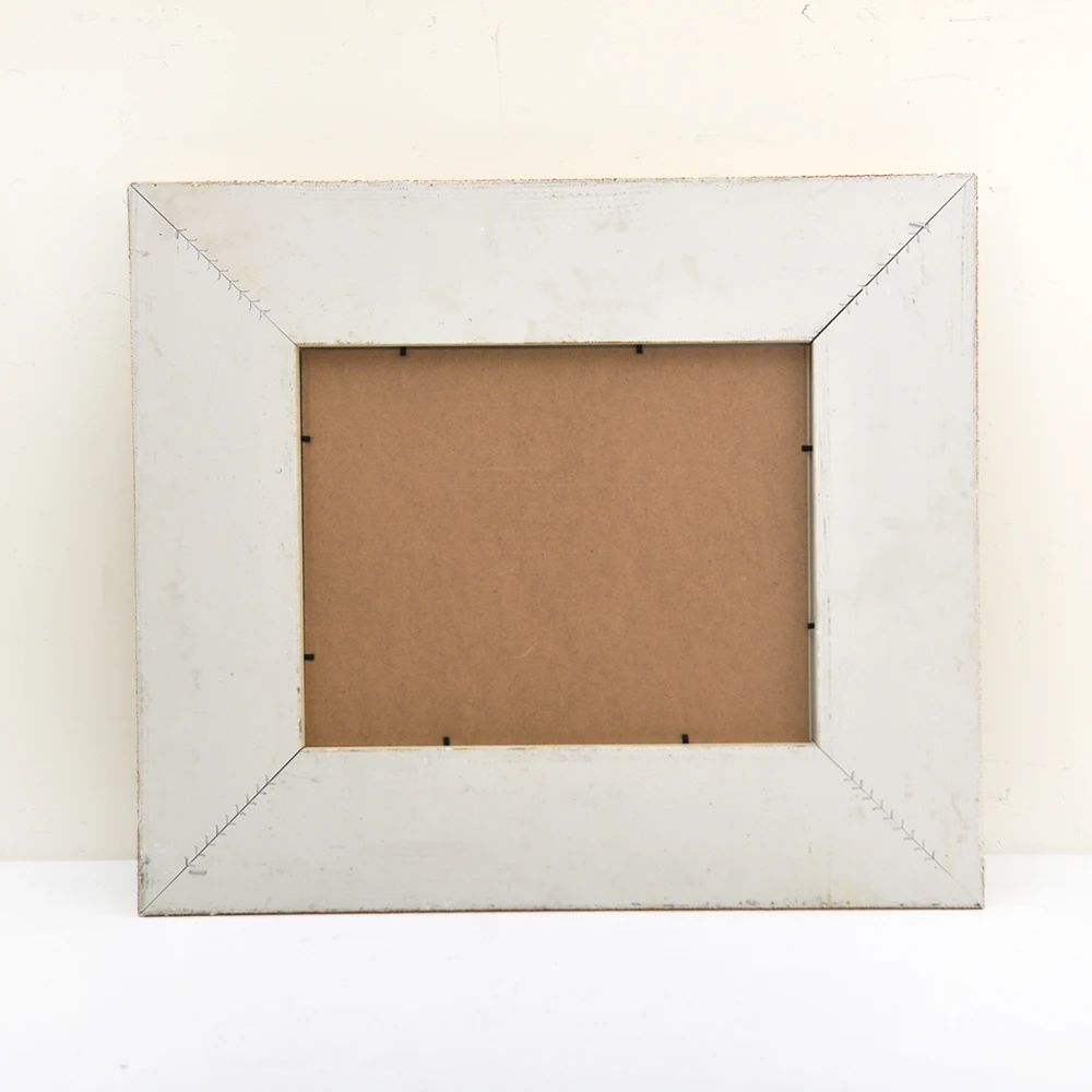 Classical Decor Artwork Solid Wood Frame Ornate Log Color and Gold Color Solid Wood Frame