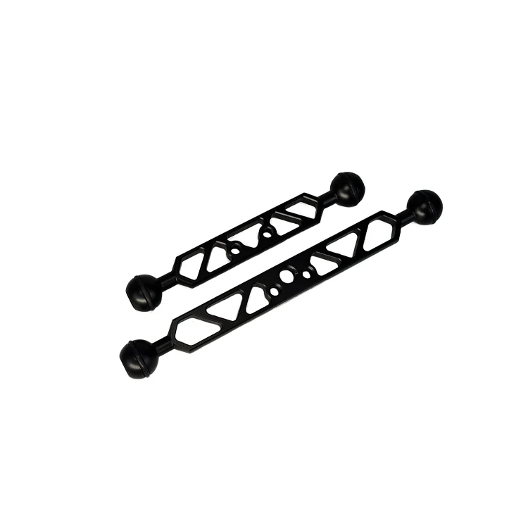 Customize Dual Ball Head Lamp Arm Extension Rod Diving Flashlight Extension Column Mount Adapter for Gopro Sports Camera Photogr