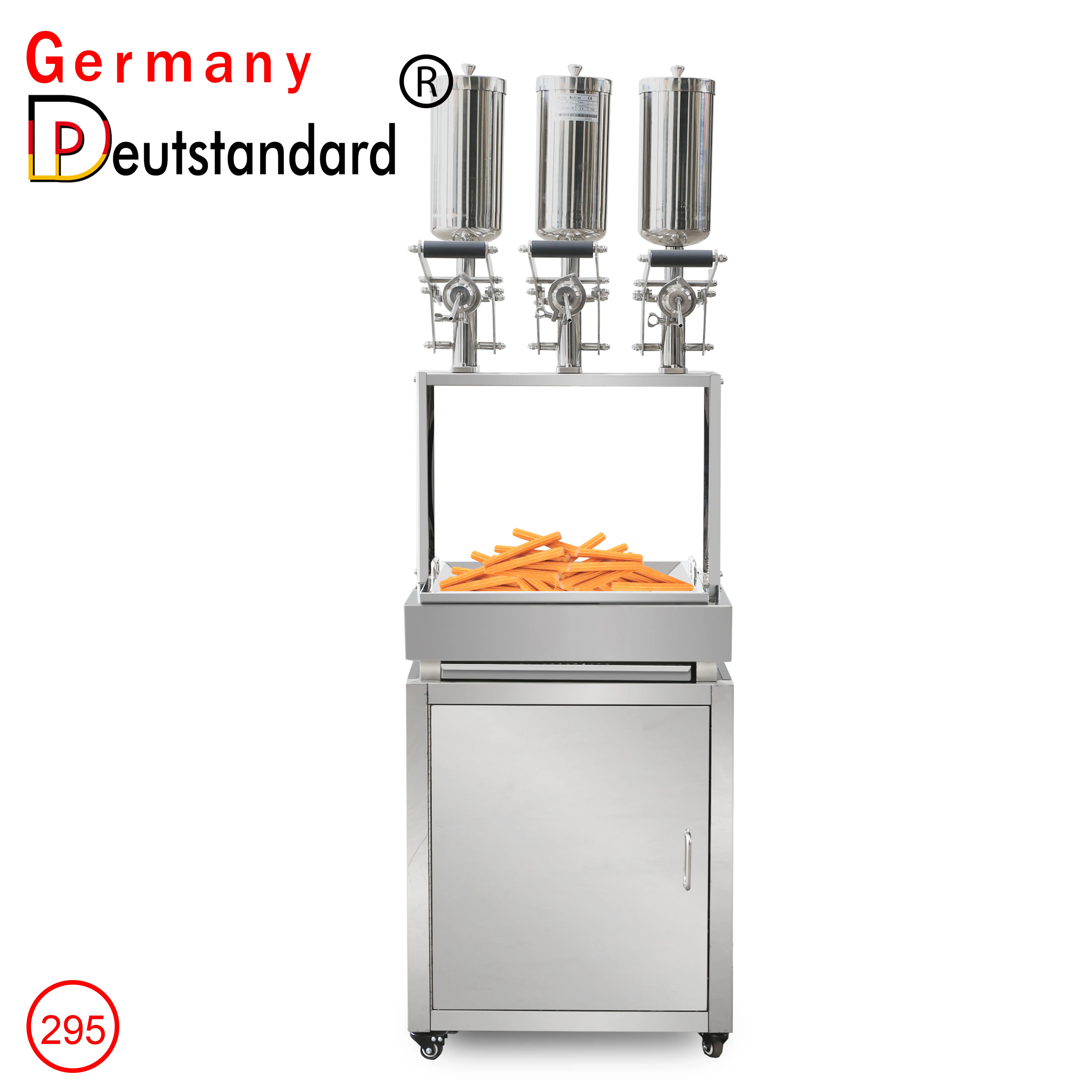 churros filler with cabinet 6L churros filling machine jam filling machine