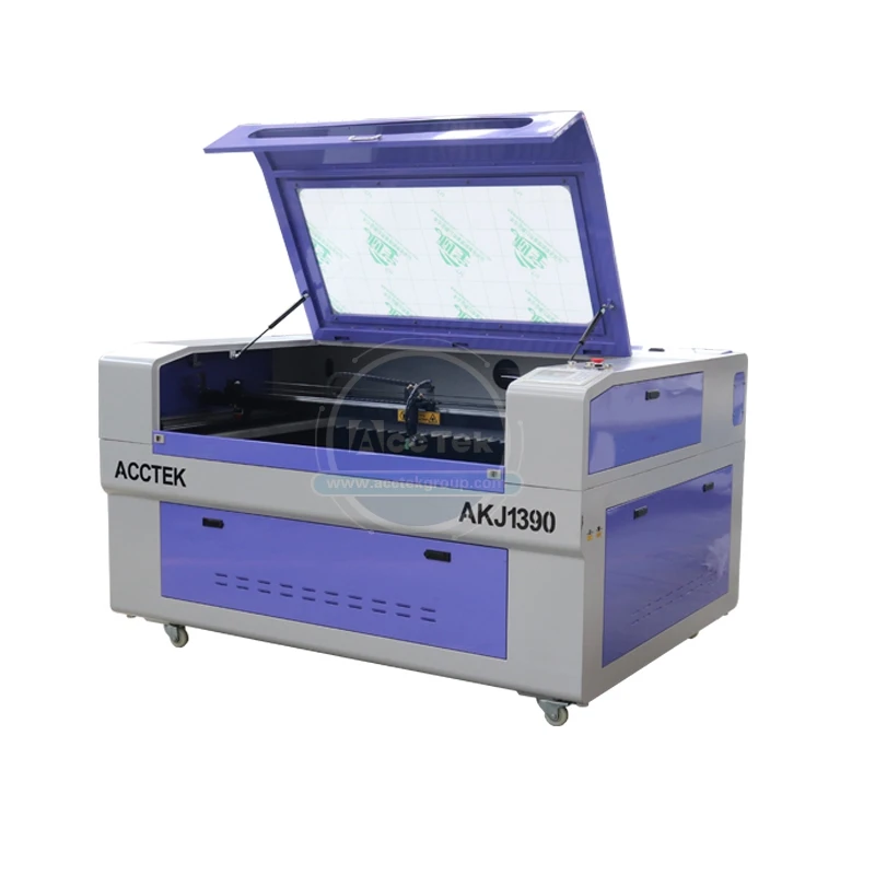 Hot selling acctek co2 laser cutter and engraver machine for gold