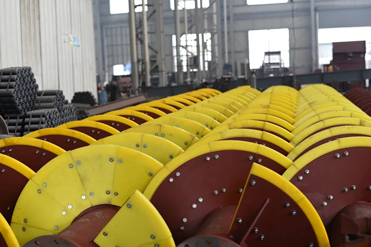 high efficiency sand washing machine lfg1200 gold spiral classifier 25kw