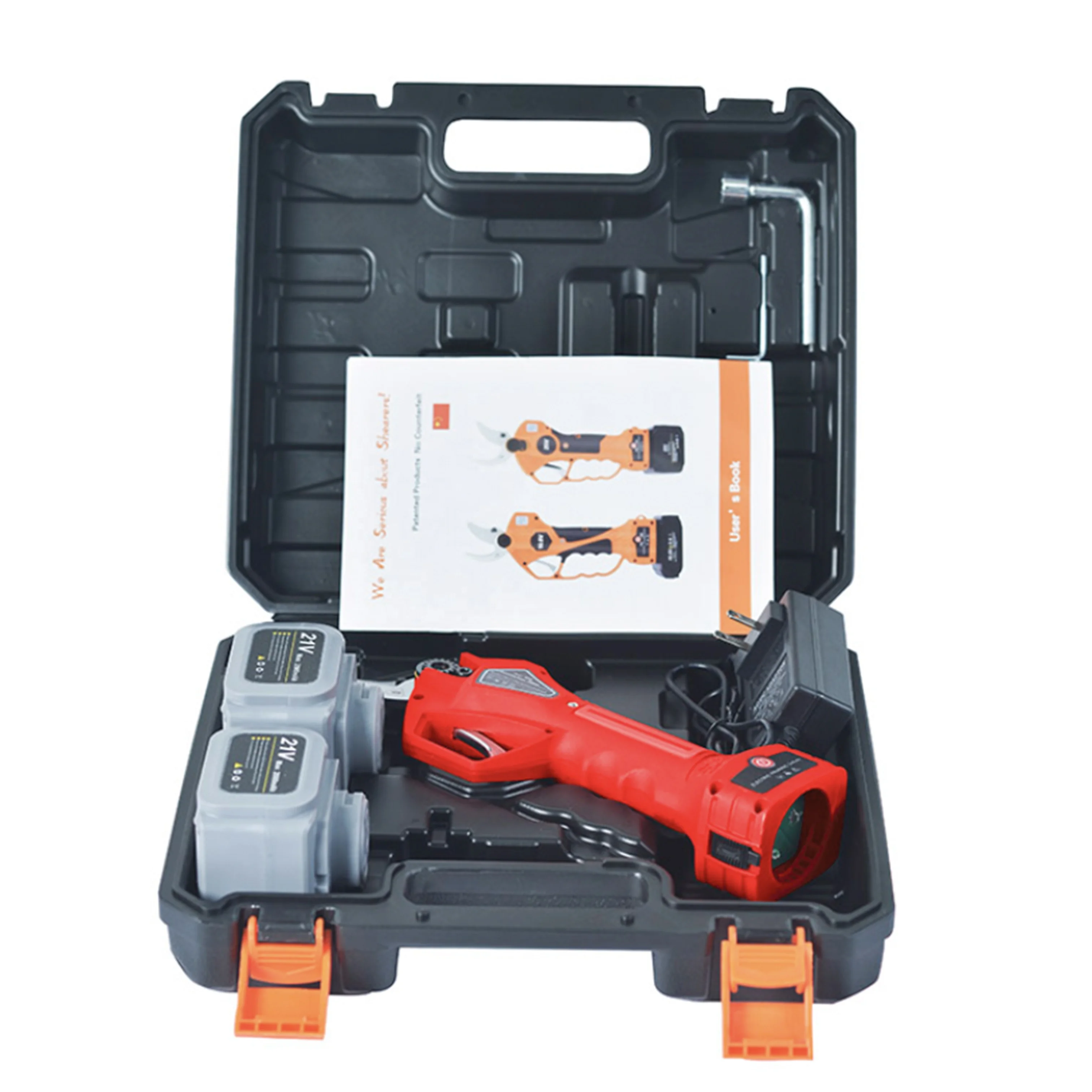 21V  lithium battery electric tree pruning shears electric lopping shears electric tree pruning cutter