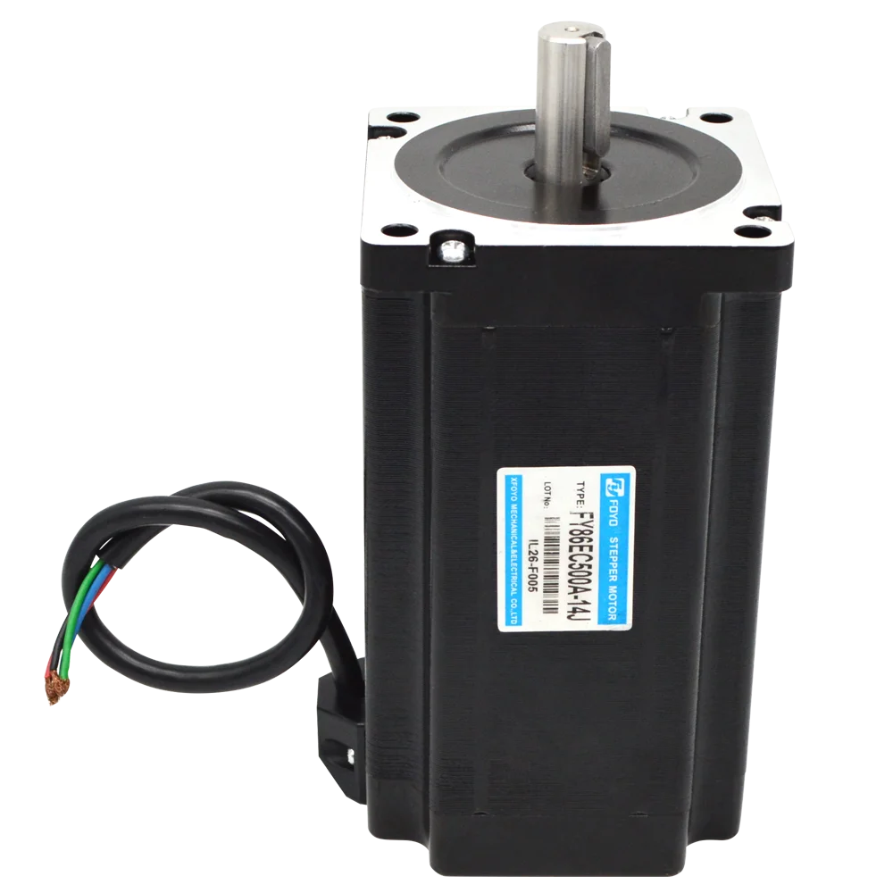 Nema 34 2 фазы шагового двигателя 12Nm 5.0A 150 мм на всю длину туловища 4пр 14 мм вал DIY ЧПУ Станок токарно-винторезный с фрезерный станок