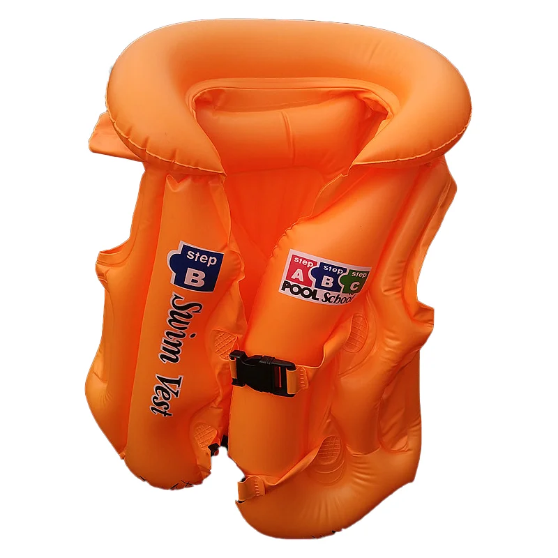 Дропшиппинг мультяшный летний детский надувной спасательный жилет для плавания защитный жилет для детей
