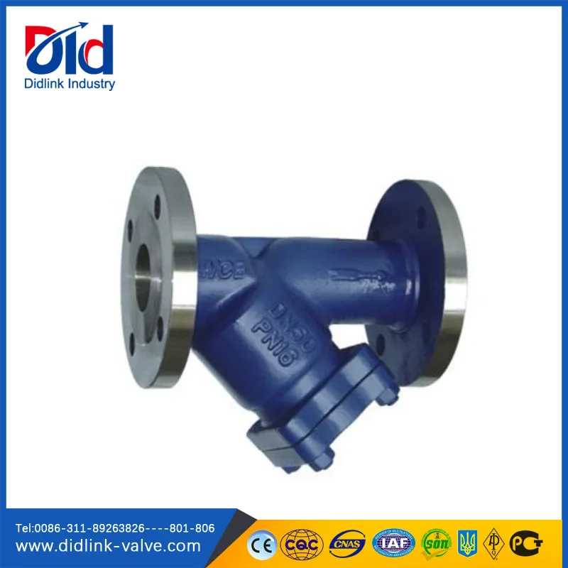 Duplex Catalogue Inline Filter Y Polypropylene Basket Type Intake  Liquid Flanged Strainer