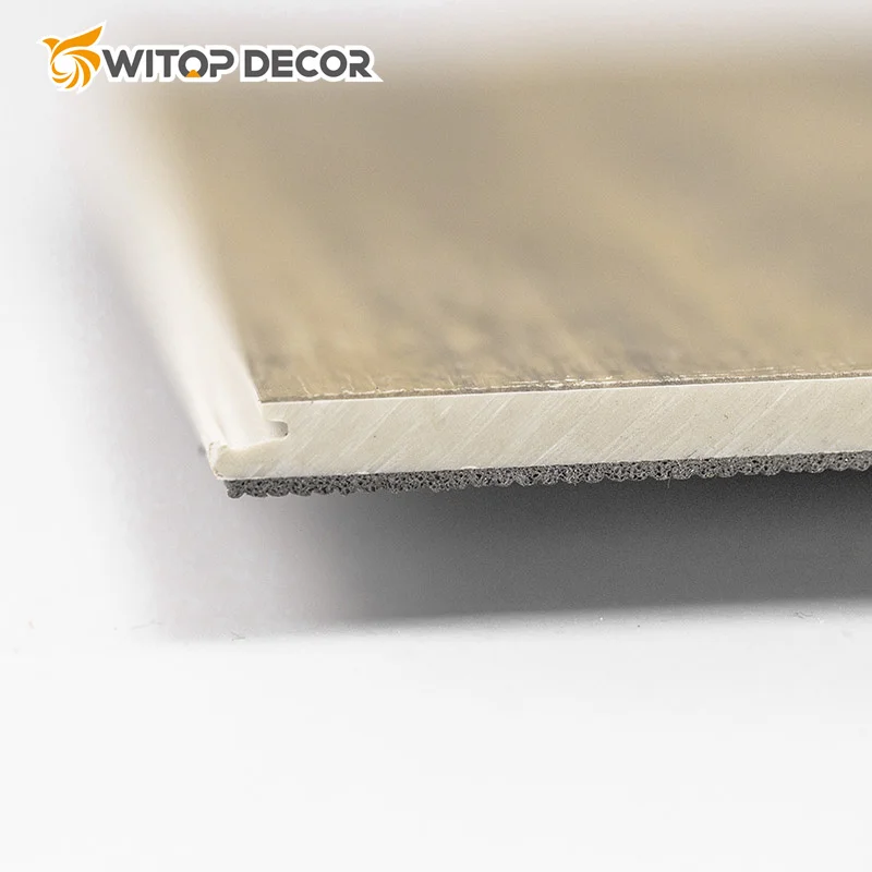 Good Indoor Decoration Material Spc No Glue Click Vinyl Floor
