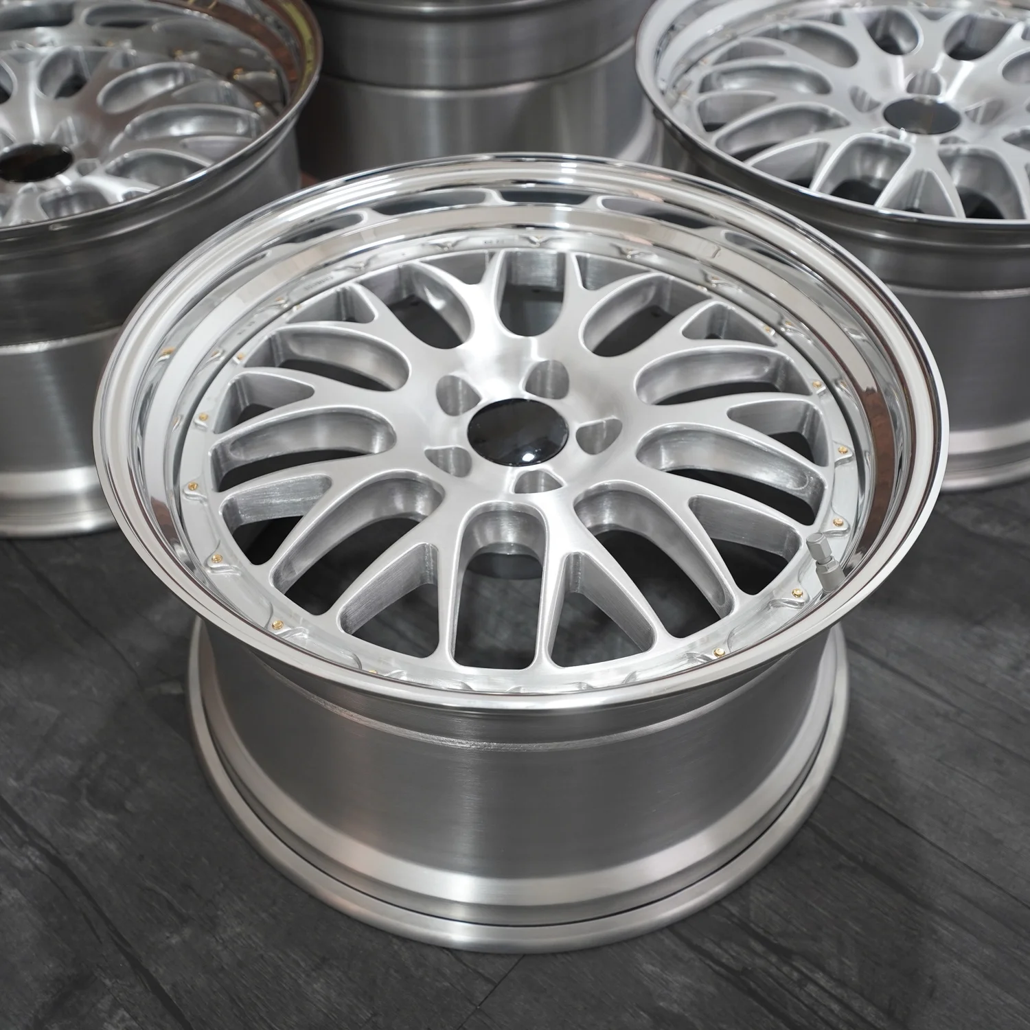 Bright Finish 3 Piece Forged Custom Wheel for bmw e30 bbs rims