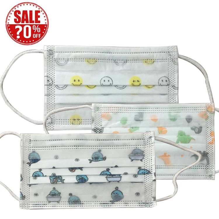 Фабричные Заказные 50 шт 3ply одноразовые Pm2.5 Facemask дети Пользовательский логотип Facemask дети борцовка маска