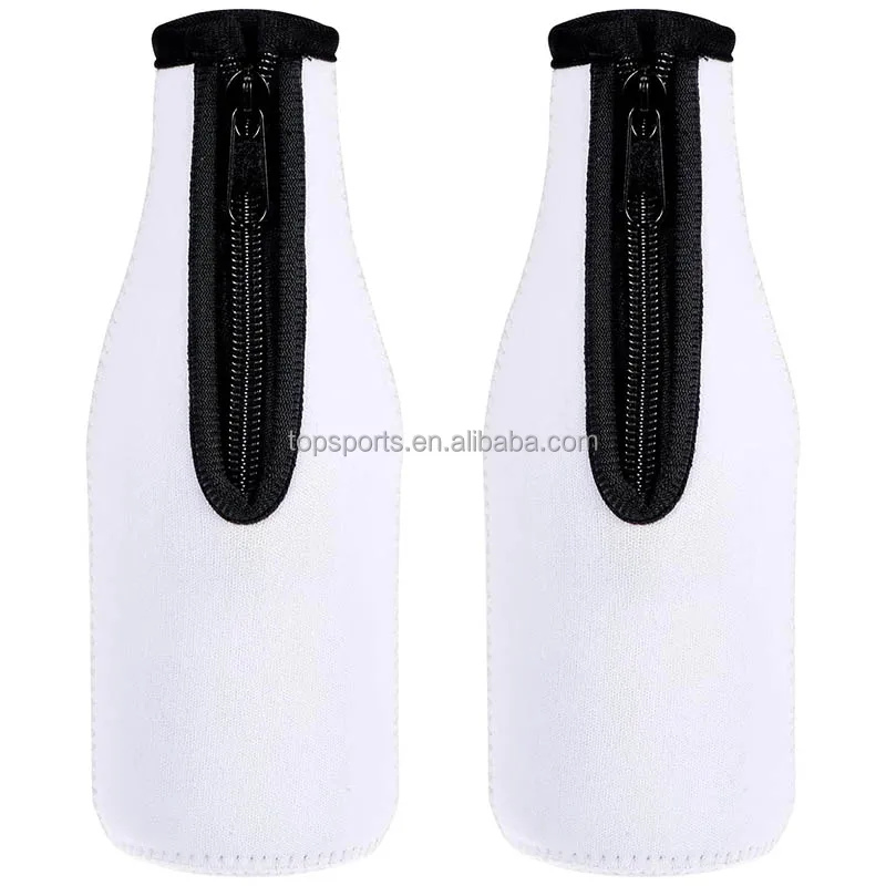 Great for DIY Printing White Polyester Coolers Neoprene Beer Coolers  Sublimation Blanks Bottle Cooler