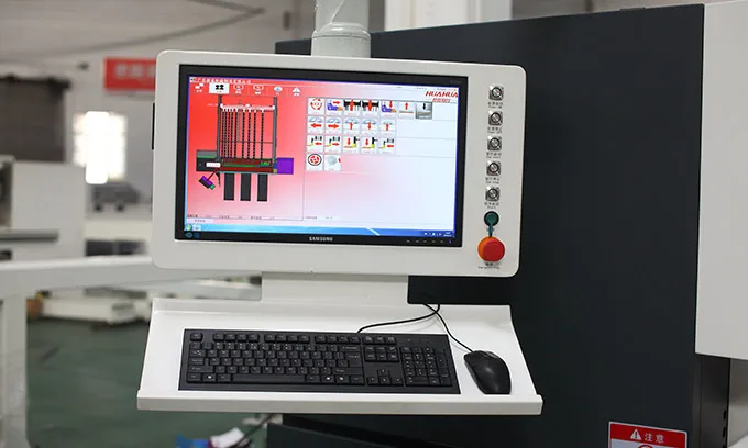 HUAHUA HP380 High Speed Intelligent Automatic CNC Computer Beam Saw With Floating Table