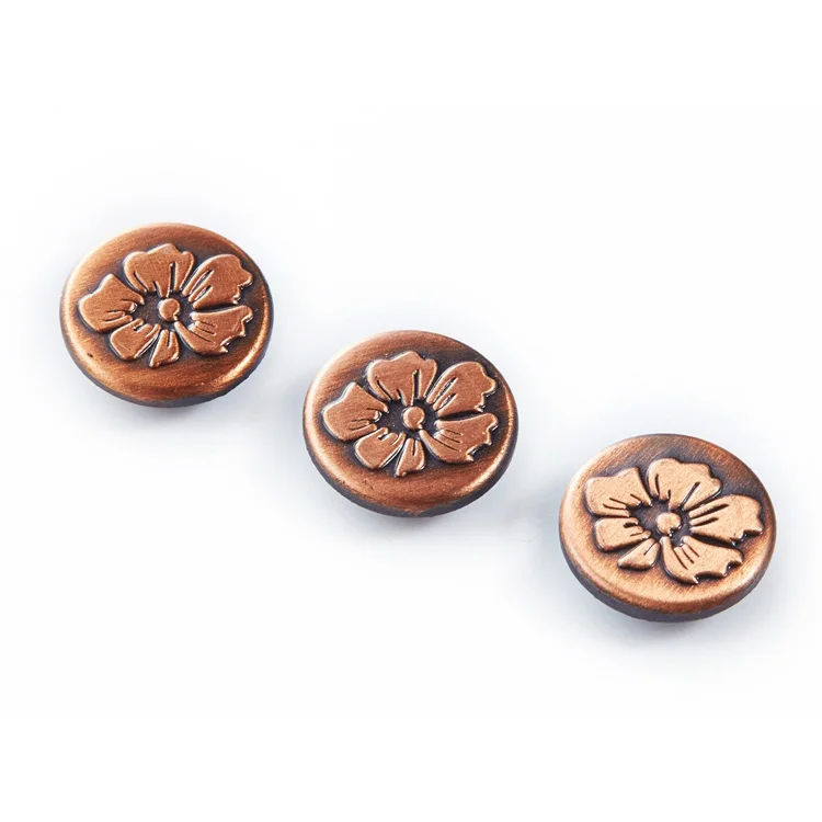 OEM High Quality Metal flower shape rivet for leather and shoes
