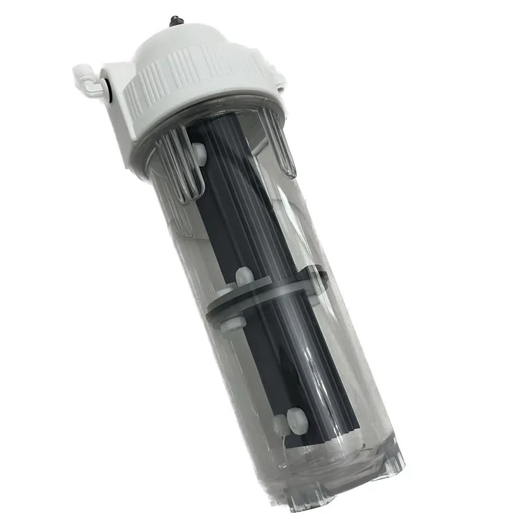 Self cleaning saline Chlorinator MMO titanium electrodes for swimming pool treatment